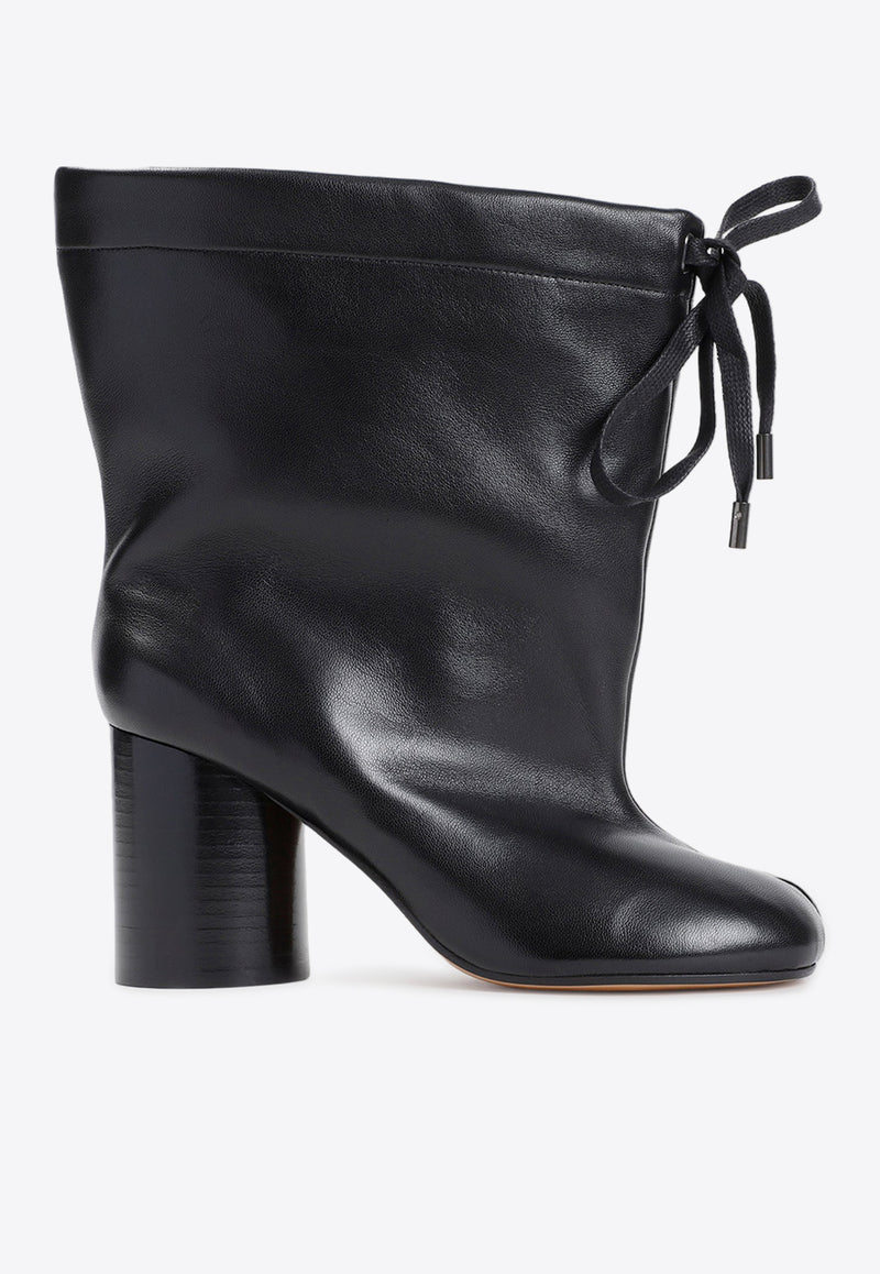 80 Leather Ankle Boots