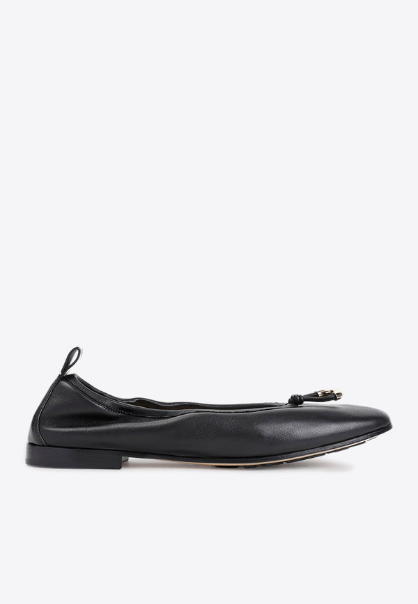 Leather Ballet Flats