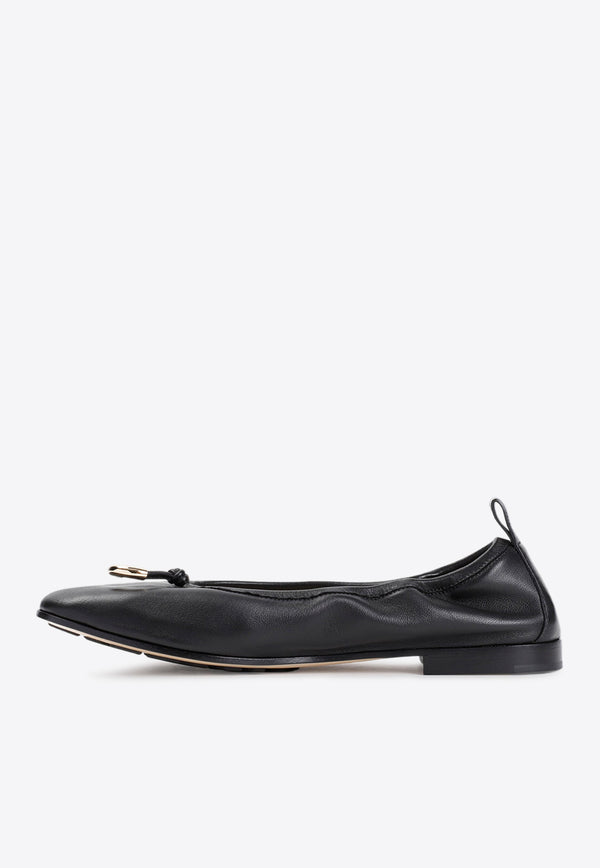 Leather Ballet Flats