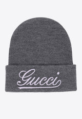 Logo Wool Beanie