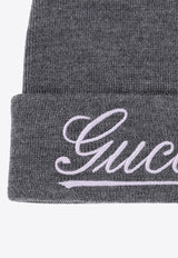 Logo Wool Beanie