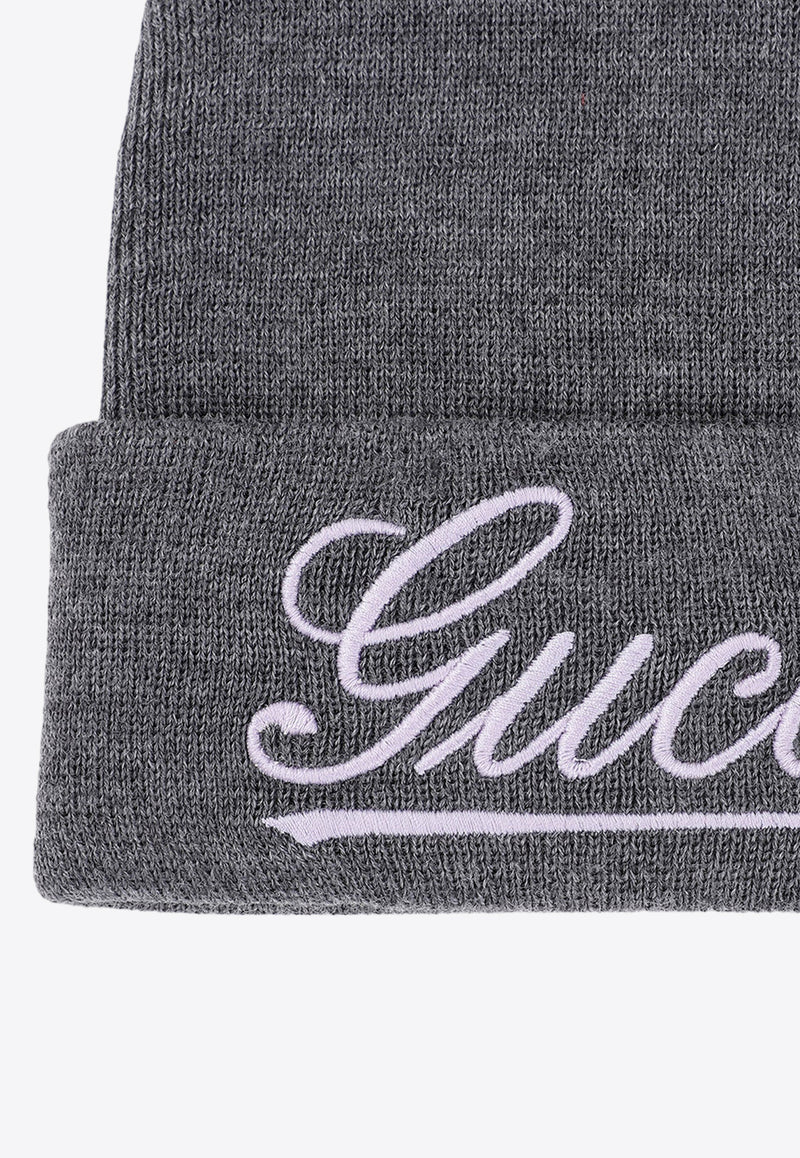 Logo Wool Beanie