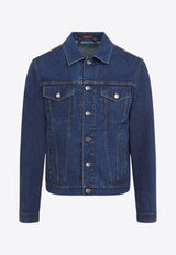 Long-Sleeved Denim Jacket