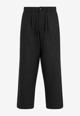 Oxford Pleated Pants