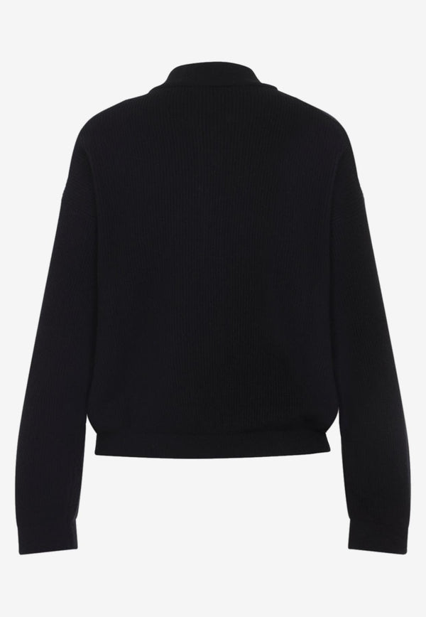 Zip-Up Virgin Wool Jacket