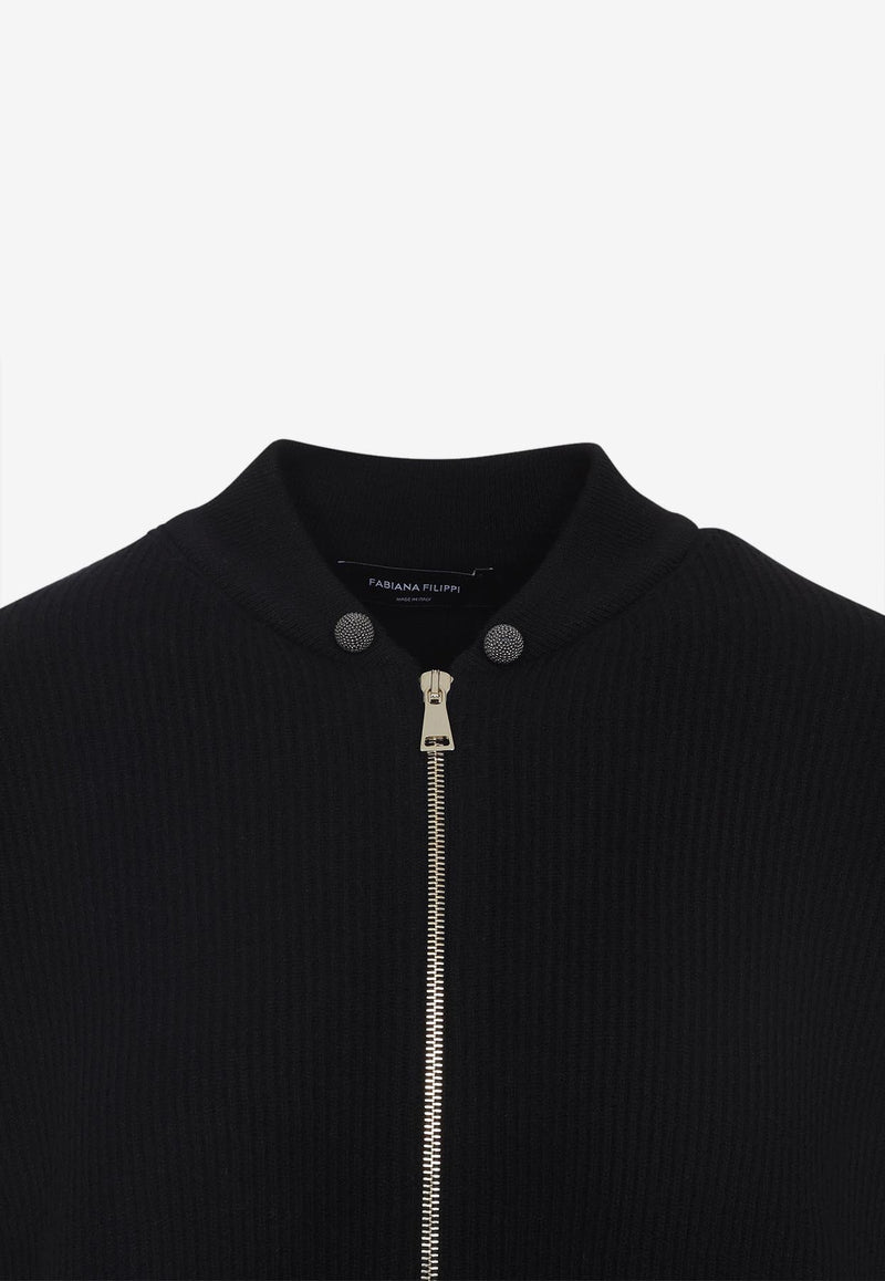 Zip-Up Virgin Wool Jacket