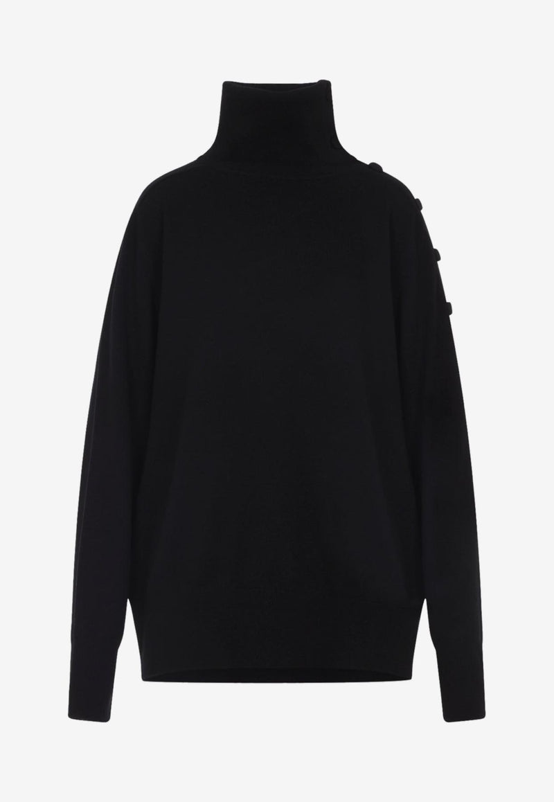 Tixla Cashmere High-Neck Sweater