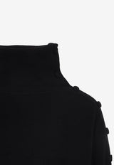 Tixla Cashmere High-Neck Sweater