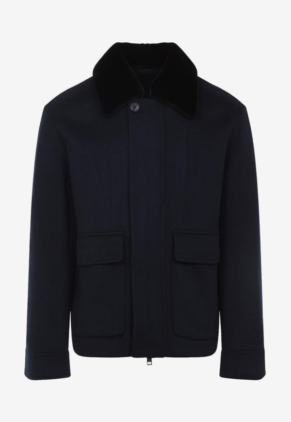 Double-Faced Cashmere Jacket