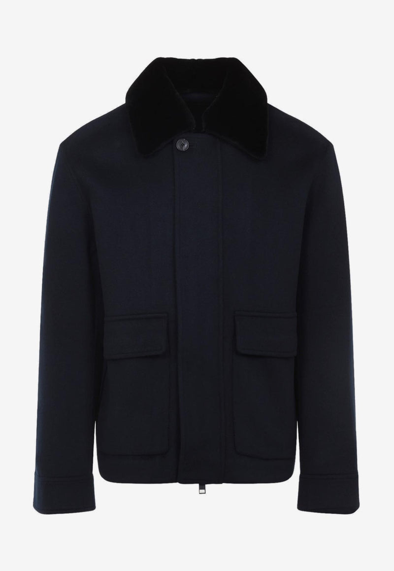 Double-Faced Cashmere Jacket