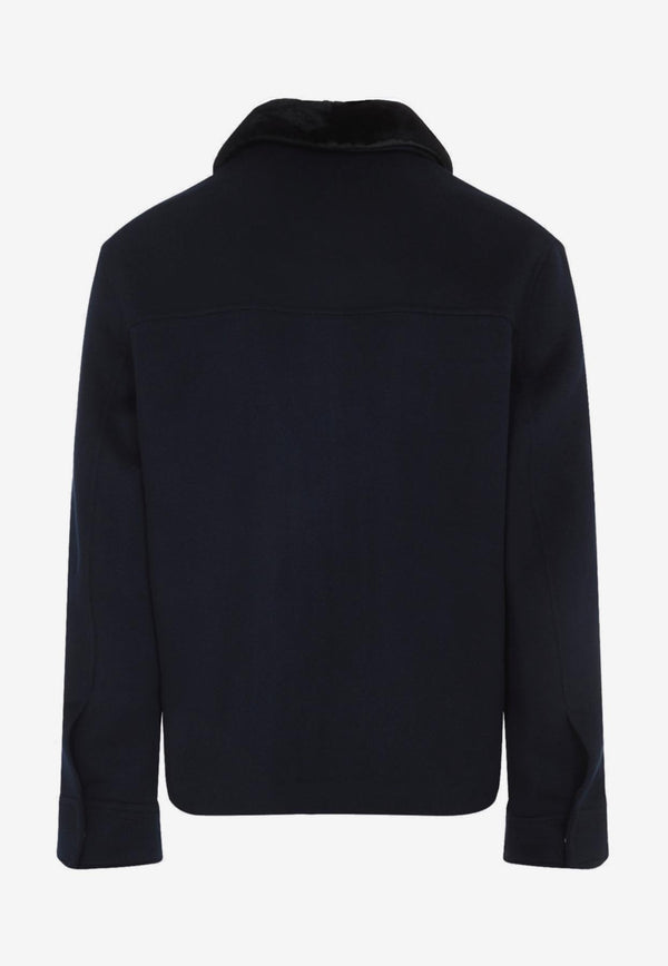 Double-Faced Cashmere Jacket