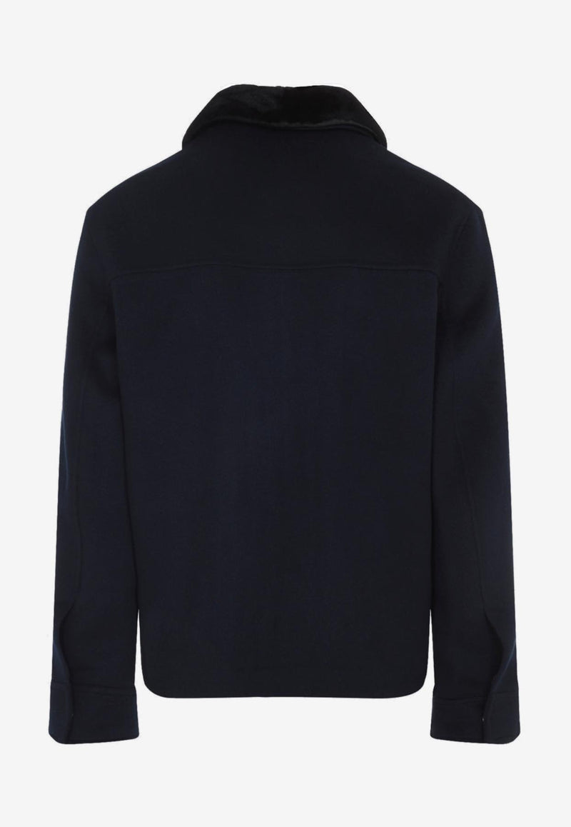 Double-Faced Cashmere Jacket