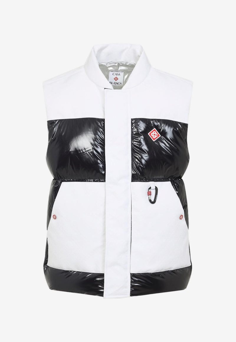 Logo-Patch Down Vest