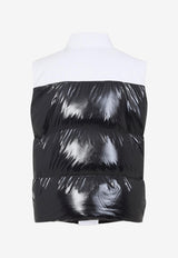 Logo-Patch Down Vest