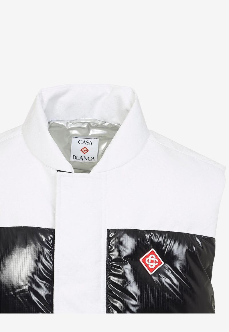 Logo-Patch Down Vest