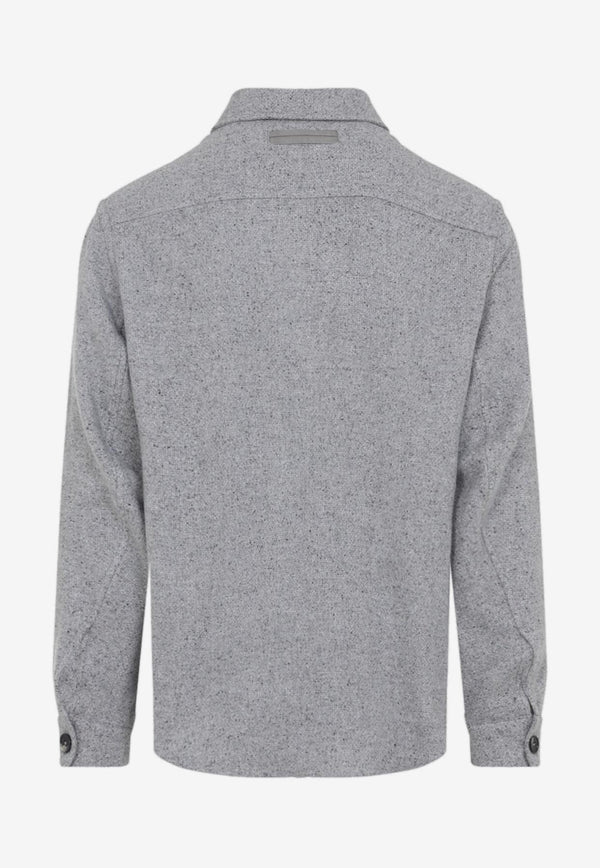 Cashmere Silk Overshirt