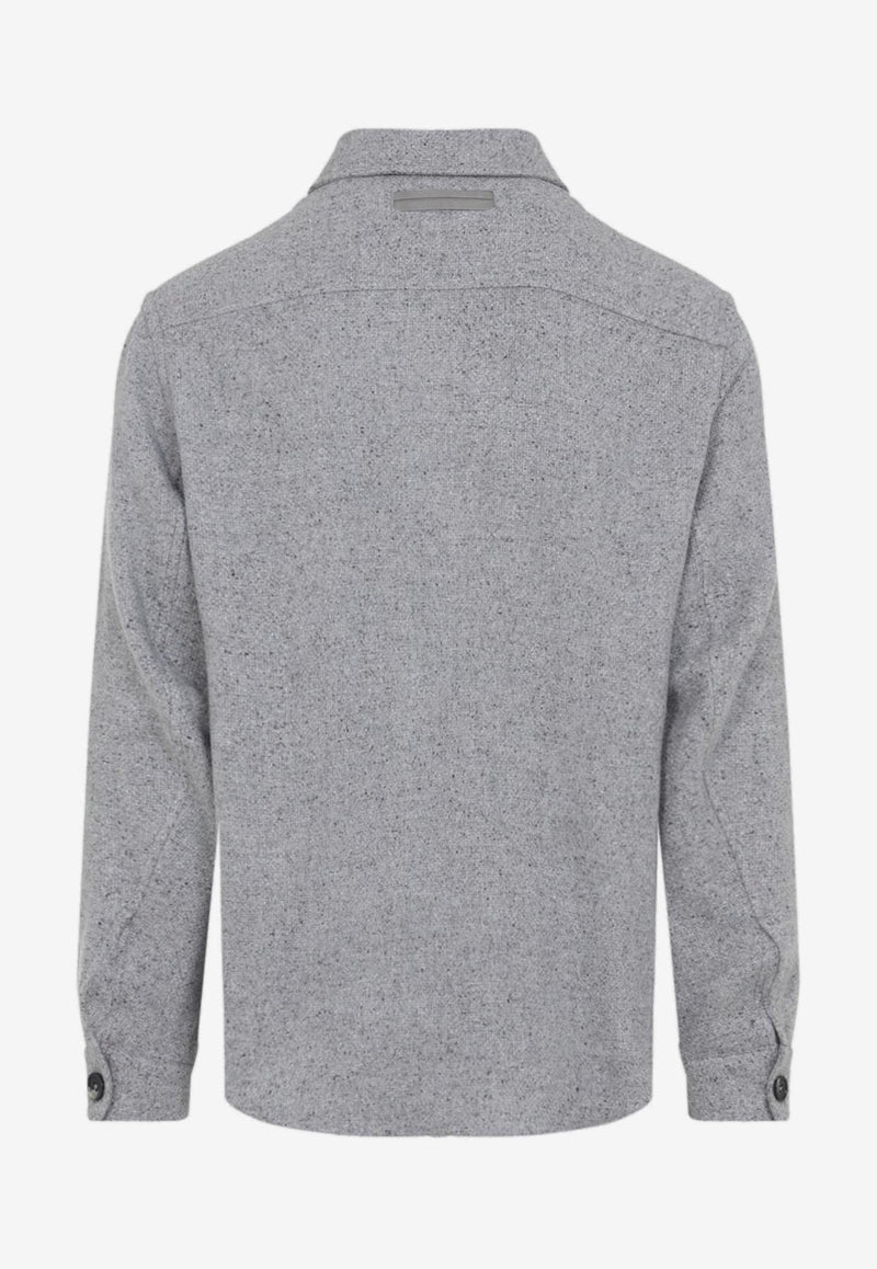 Cashmere Silk Overshirt