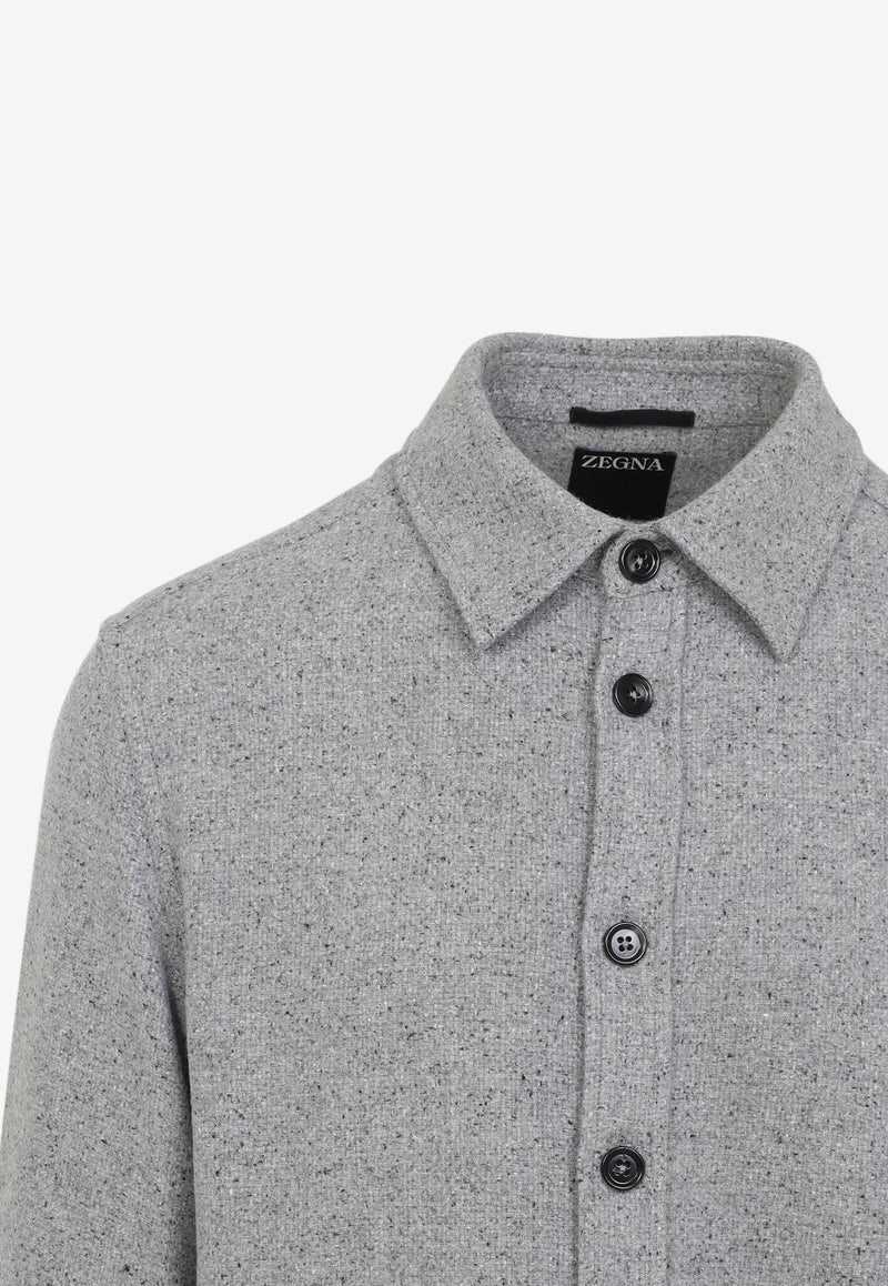 Cashmere Silk Overshirt
