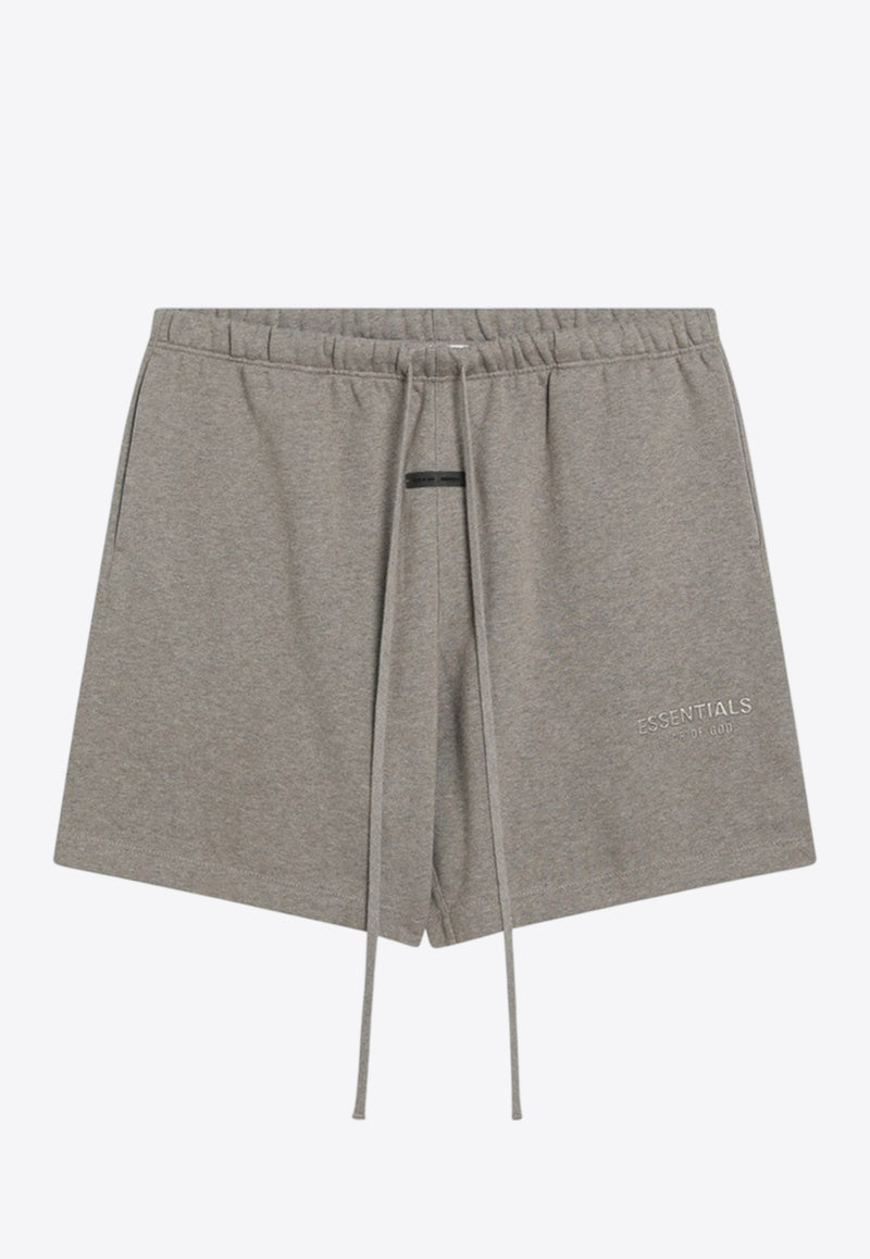 Fear Of God Essentials Fleece Logo Shorts Gray 160SP252003F_FEARE-HH
