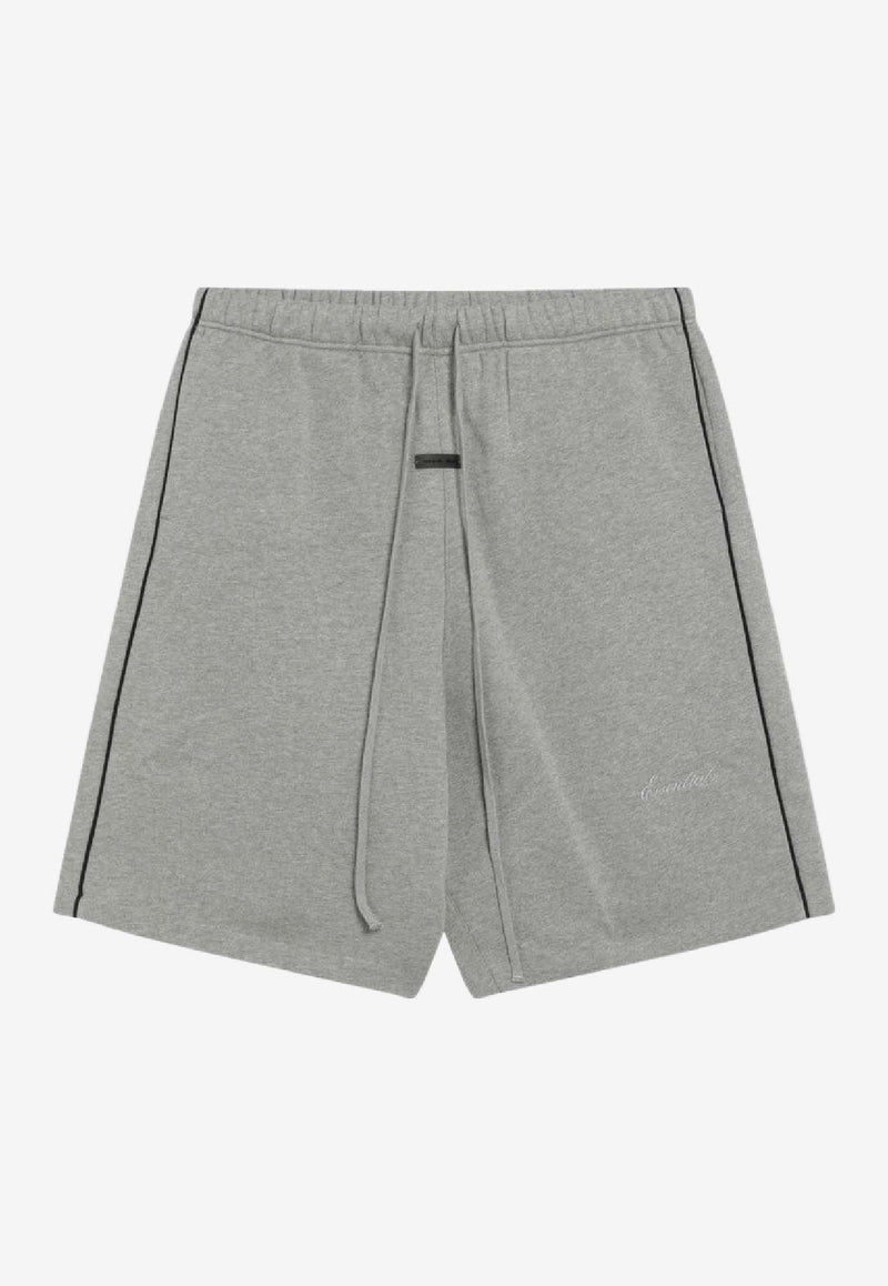 Fear Of God Essentials Contrasting Trims Track Shorts Gray 160SP254555F/R_FEARE-CB