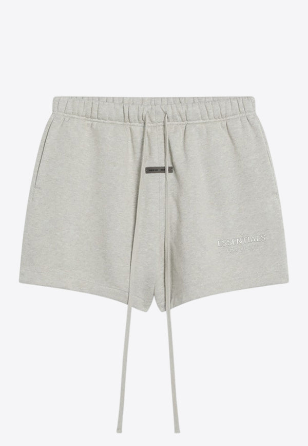 Fear Of God Essentials Logo Patch Mini Shorts Gray 160SP255712FW_FEARE-HS