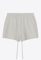 Fear Of God Essentials Logo Patch Mini Shorts Gray 160SP255712FW_FEARE-HS