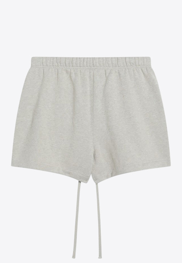 Fear Of God Essentials Logo Patch Mini Shorts Gray 160SP255712FW_FEARE-HS