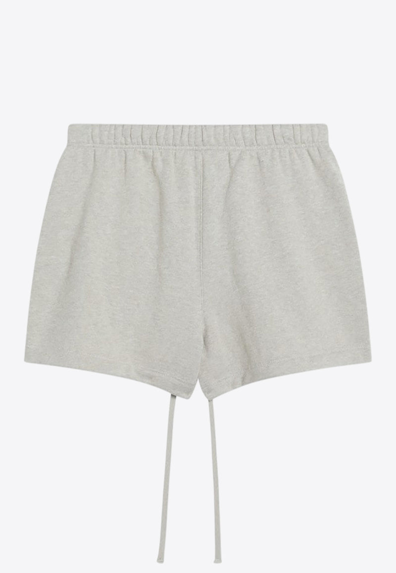 Fear Of God Essentials Logo Patch Mini Shorts Gray 160SP255712FW_FEARE-HS