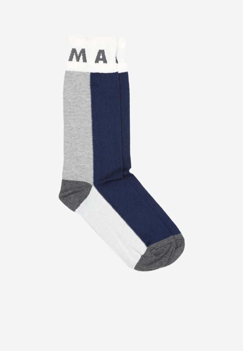 Logo Knit Socks