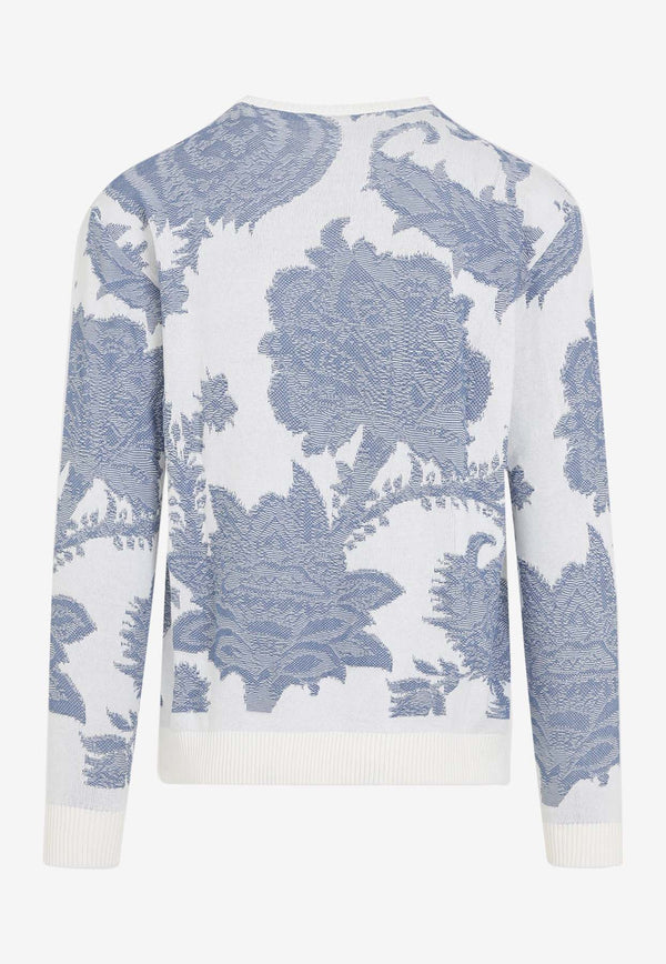 Floral Crewneck Sweater