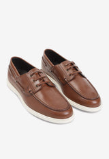 Boat Loafers in Leather