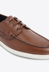 Boat Leather Loafers