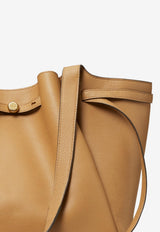 Tory Burch Large Romy Leather Tote Bag Beige 163388227_82395