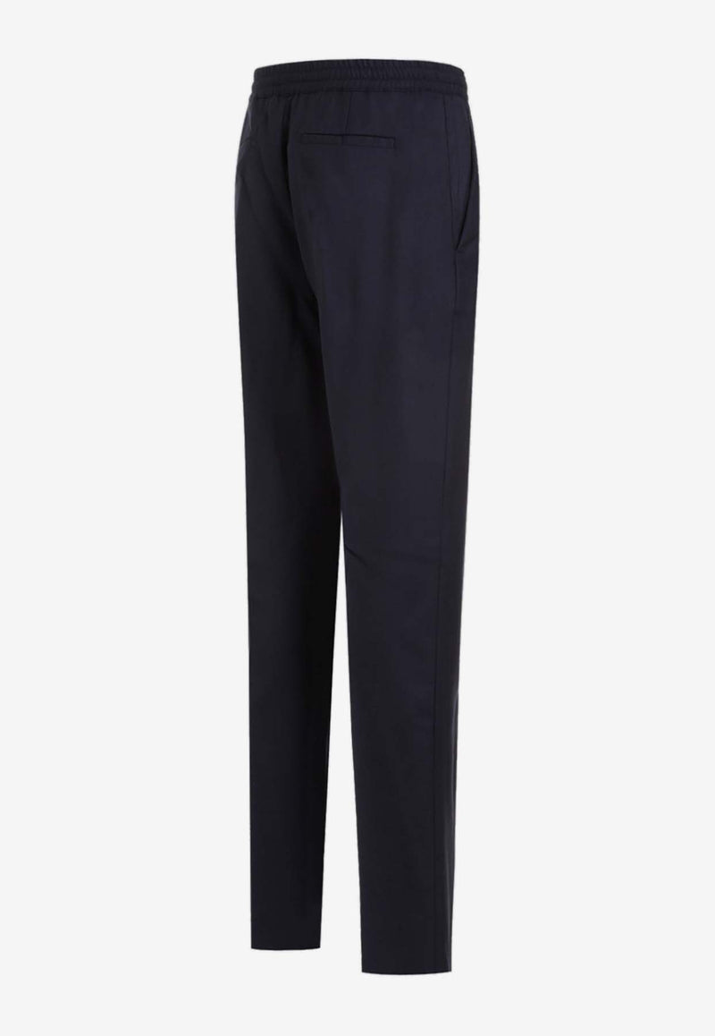 Berluti Classic Wool Pants Navy R26TCU99.002-N40 COLD NIGHT BLUE