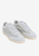 Perforated Suede Low-Top Sneakers