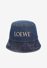 Logo Denim Bucket Hat