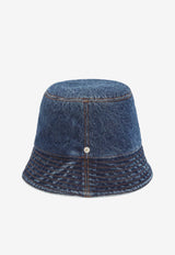 Logo Denim Bucket Hat