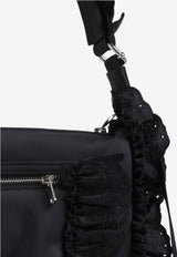 Pillowcase Ruffled Shoulder Bag