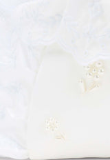 Pillowcase Ruffled Clutch