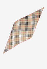 Medium Check Losange Foulard
