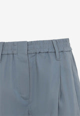 Organza Wide-Leg Pants