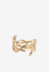 Cassandre Logo Shaped Ring