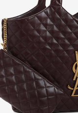 Icare Quilted Leather Tote Bag