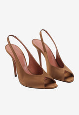 Kistina 105 Slingback Satin Sandals