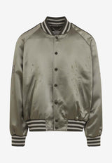 Venice Satin Bomber Jacket