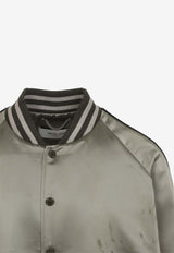 Venice Satin Bomber Jacket