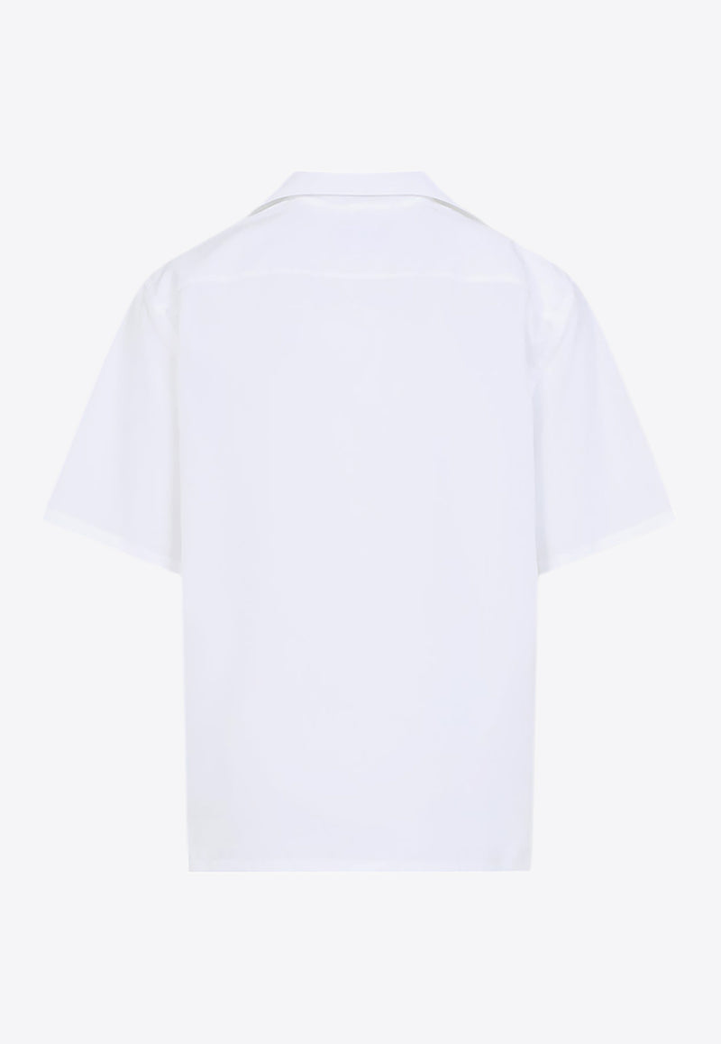 قميص بولينغ قصير الأكمام