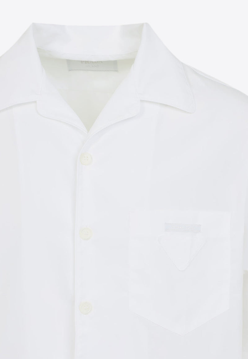 قميص بولينغ قصير الأكمام