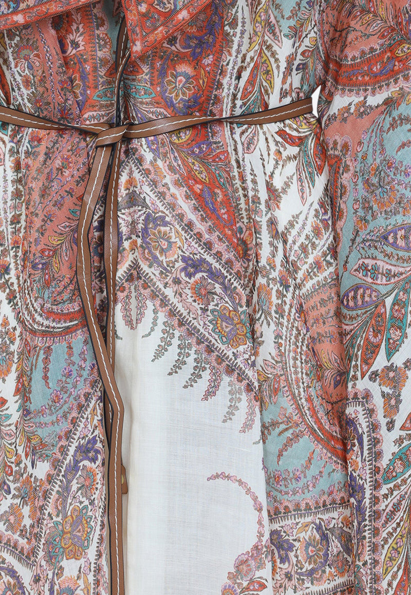 Rhiannon Printed Midi Dress