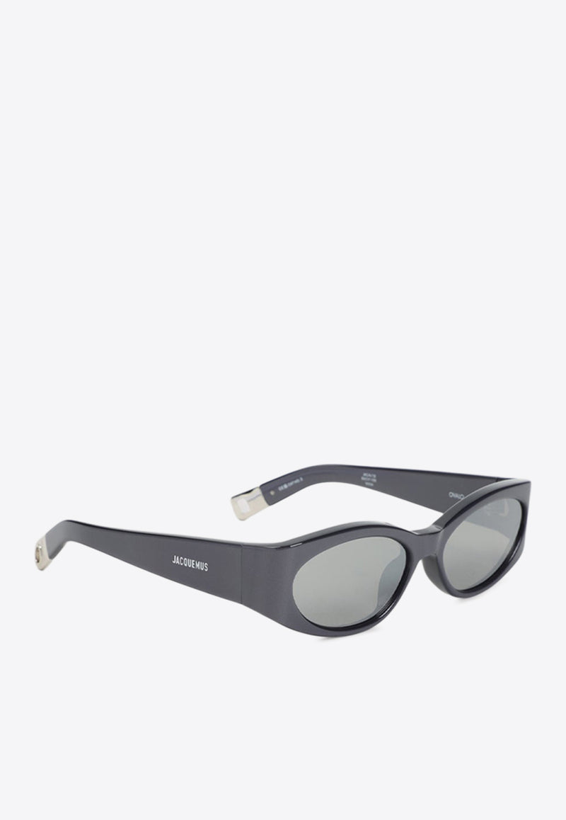 Oval Acetate Sunglasses